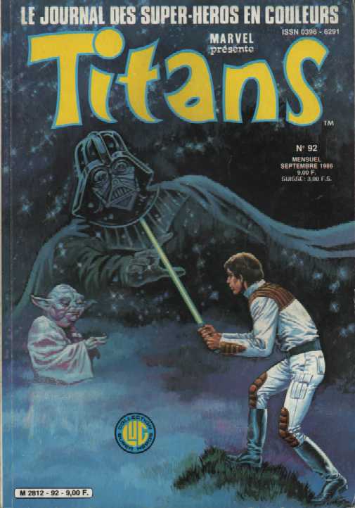 Scan de la Couverture Titans n 92